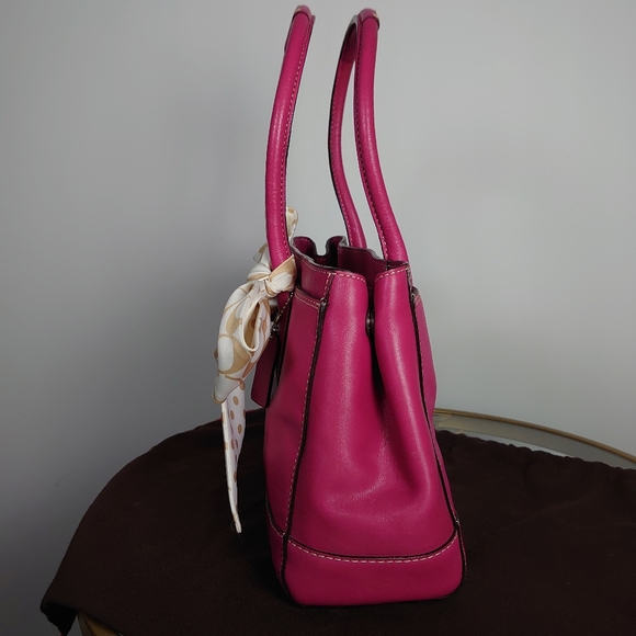 Coach F13675 Hampton Leather Bag *Authentic - Picture 4 of 6